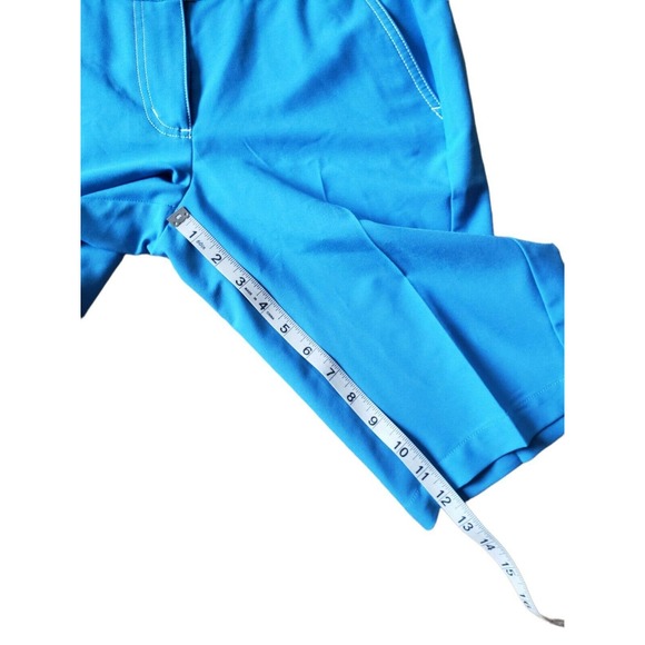 Tommy Armour Dri Logic Womens Shorts Size 4 Blue - Picture 4 of 7